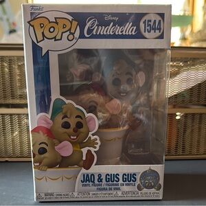 Funko Pop! Disney Cinderella Jaq & Gus Gus in Teacup